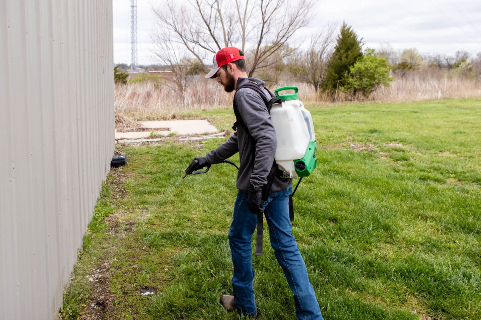 Jake Outside Spray Smithville Perimeter Pest Control